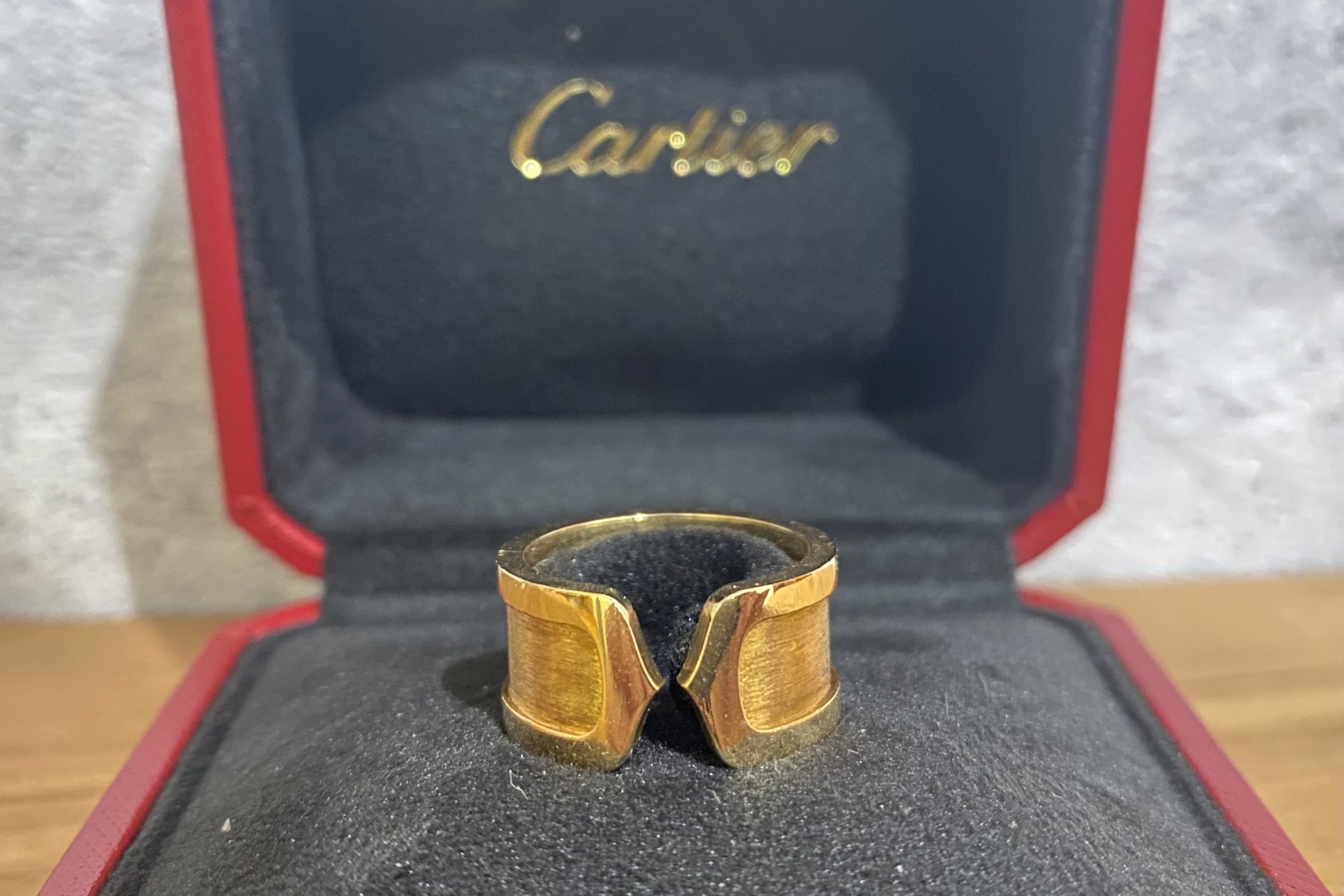 カルティエ Cartier C2リング YG – 円山質店