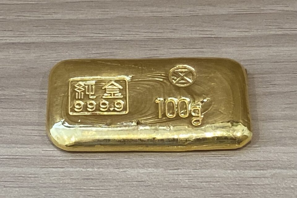 純金999.9<br>インゴット<br>100g