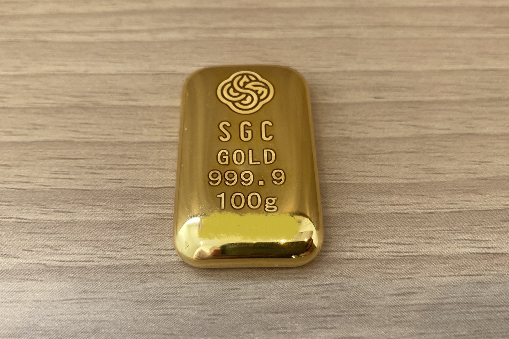 999.9インゴット100g – 円山質店