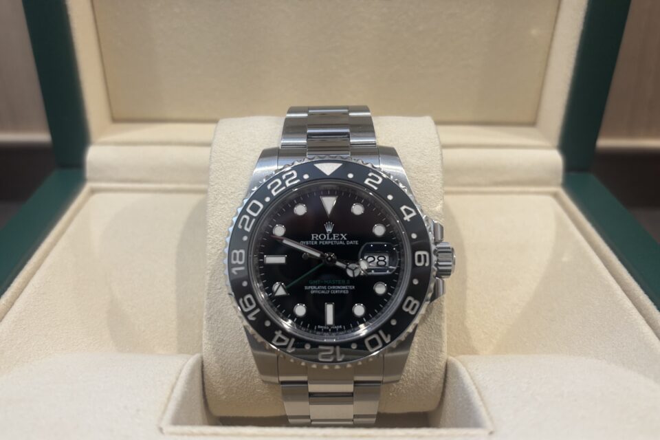 ROLEX<br>GMTマスターⅡ<br>116710LN